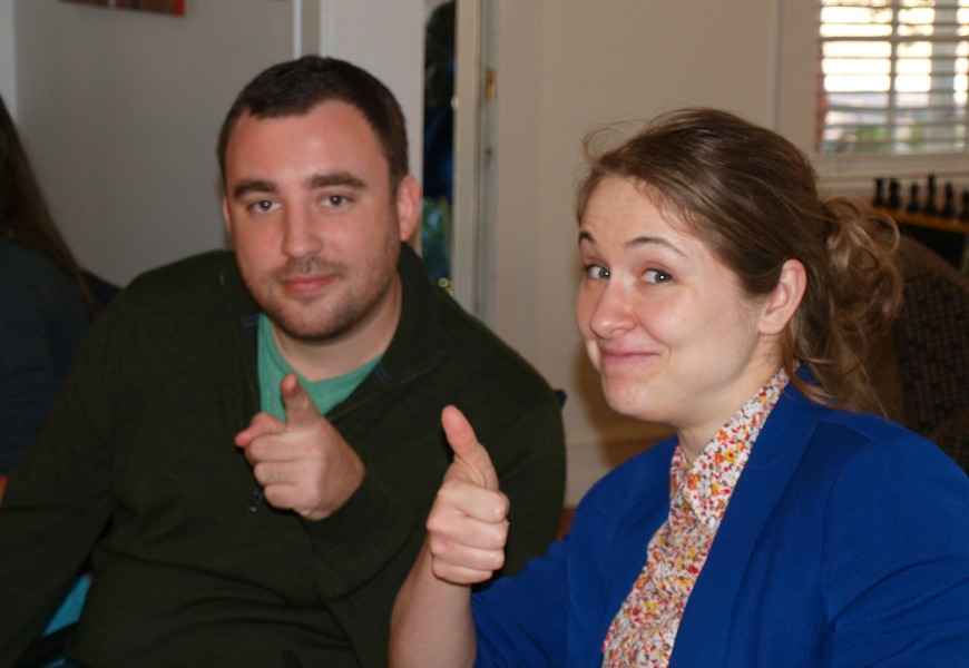 Jake Reeder '09 and Olivia Walch '11